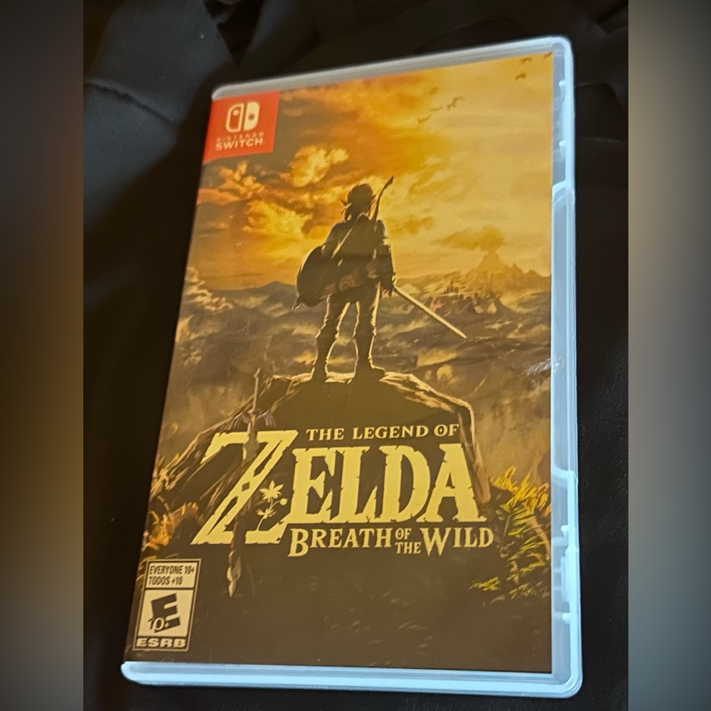 Zelda Breath of the Wild Nintendo Switch Game New
